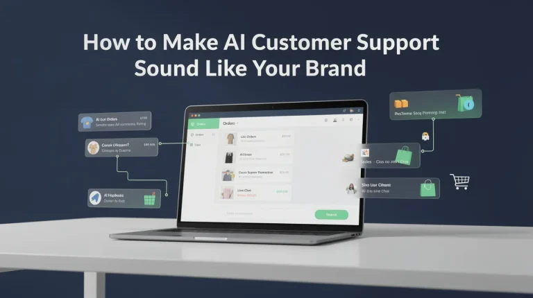 How to Make AI Customer Support Sound Like Your Brand featured image