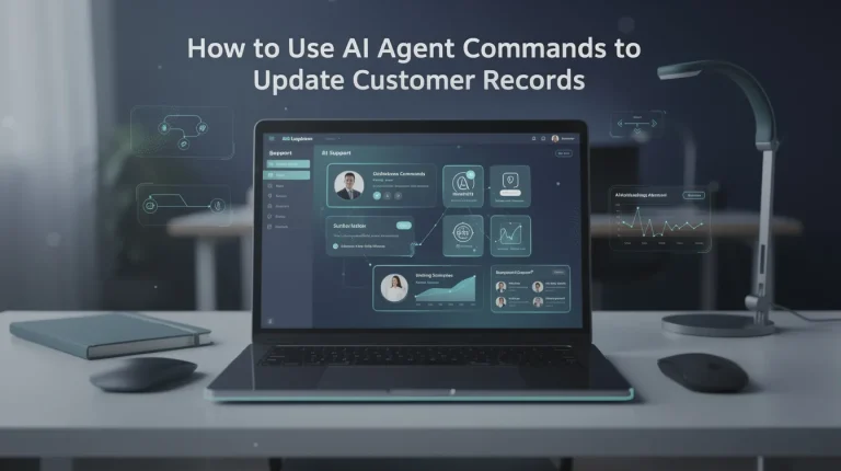 How to Use AI Agent Commands to Update Customer Records featured image
