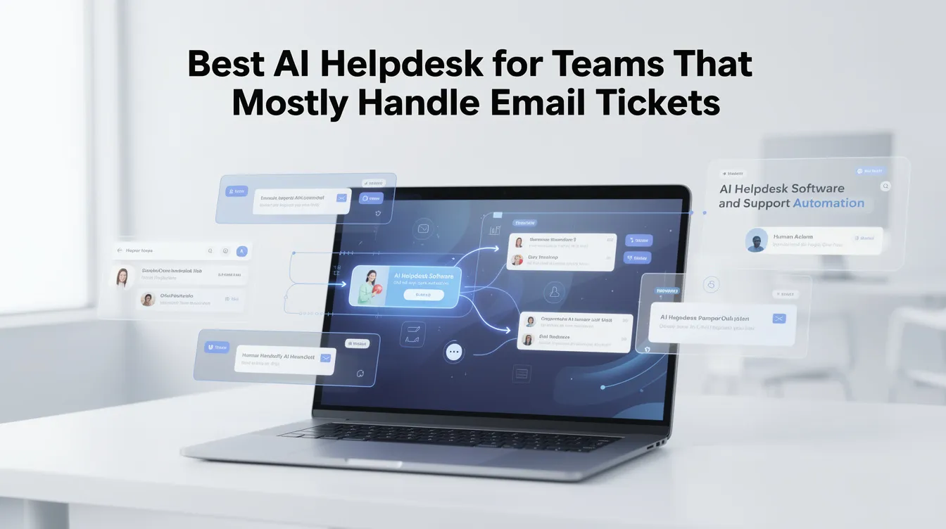 Best AI Helpdesk for Teams That Mostly Handle Email Tickets featured image