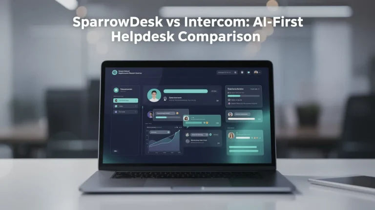 SparrowDesk vs Intercom: AI-First Helpdesk Comparison featured image