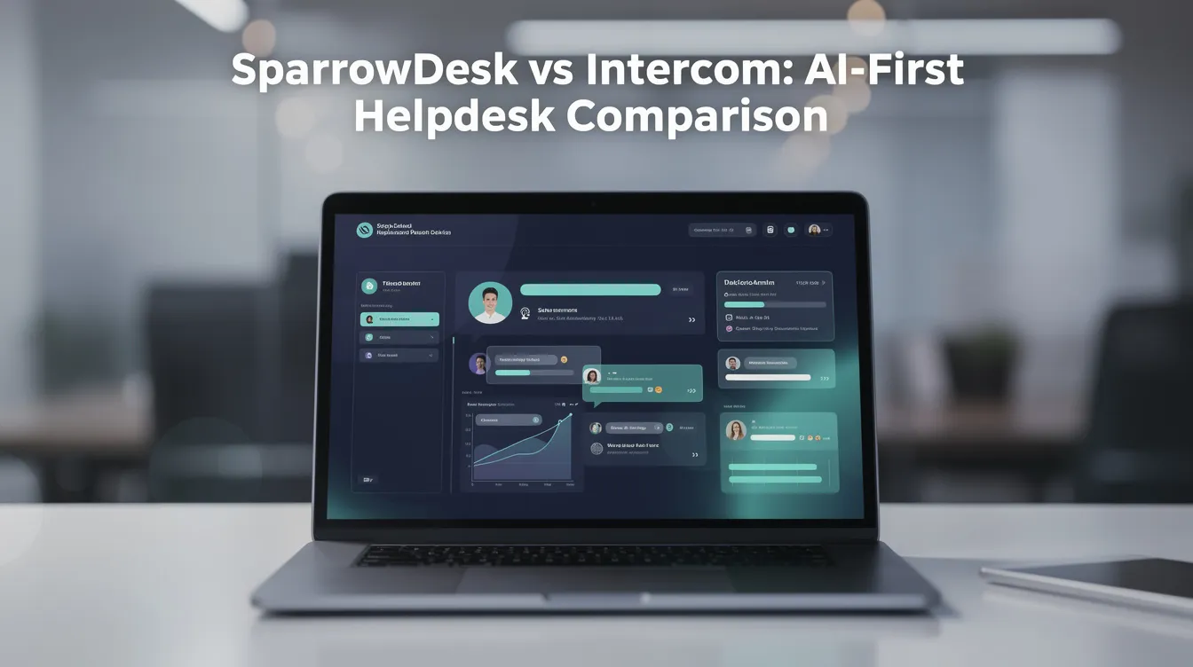 SparrowDesk vs Intercom: AI-First Helpdesk Comparison featured image