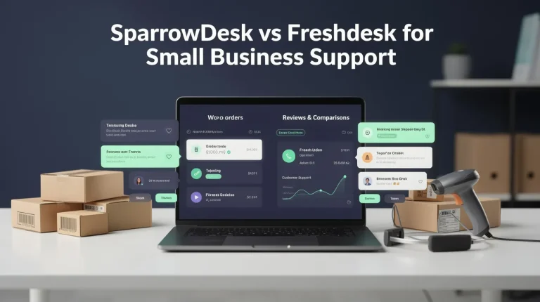 SparrowDesk vs Freshdesk for Small Business Support featured image