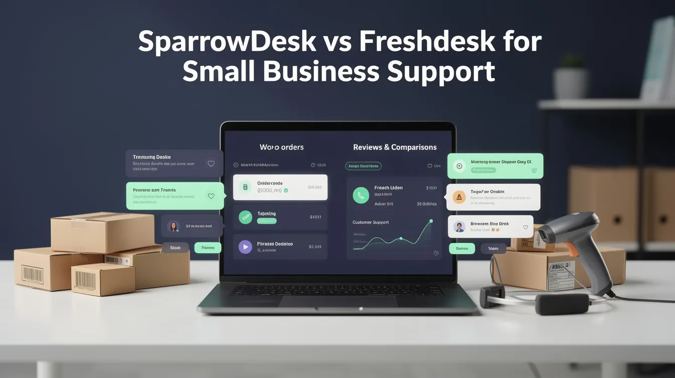 SparrowDesk vs Freshdesk for Small Business Support featured image
