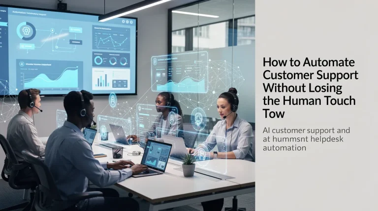 How to Automate Customer Support Without Losing the Human Touch featured image
