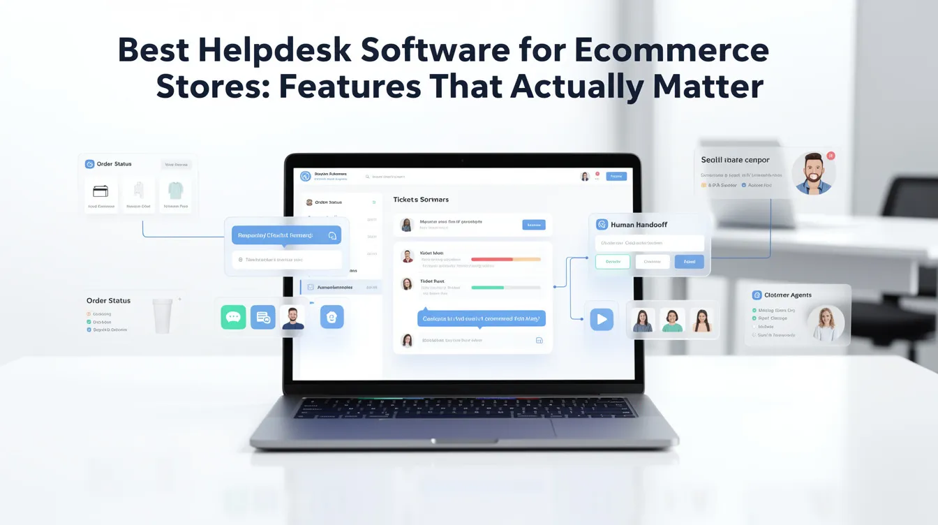 Best Helpdesk Software for Ecommerce Stores: Features That Actually Matter featured image